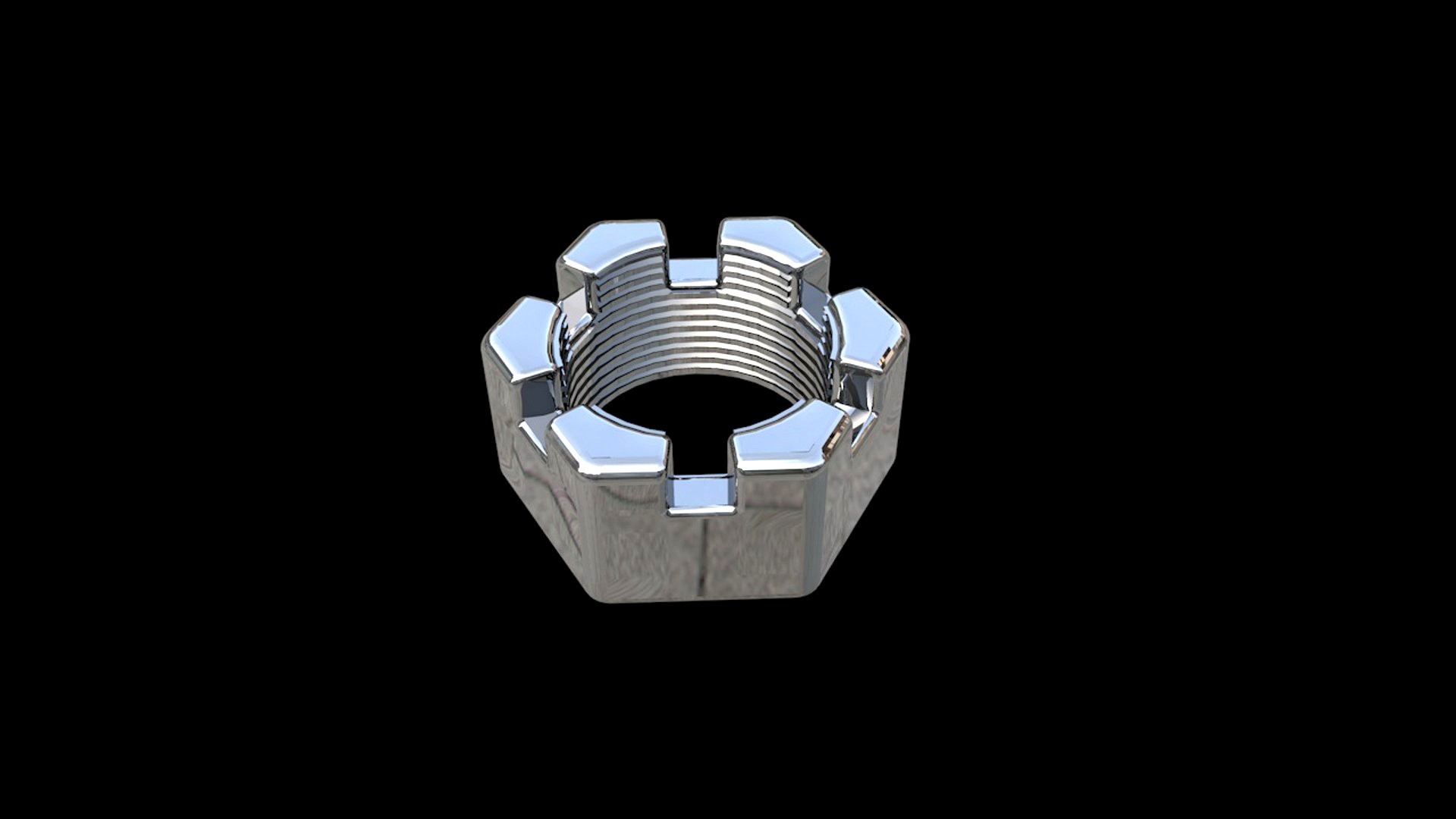 castellated nut