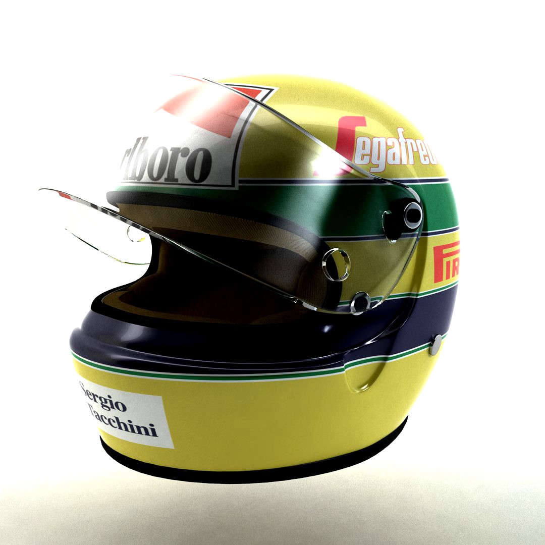 Ayrton Senna Helmet 1984