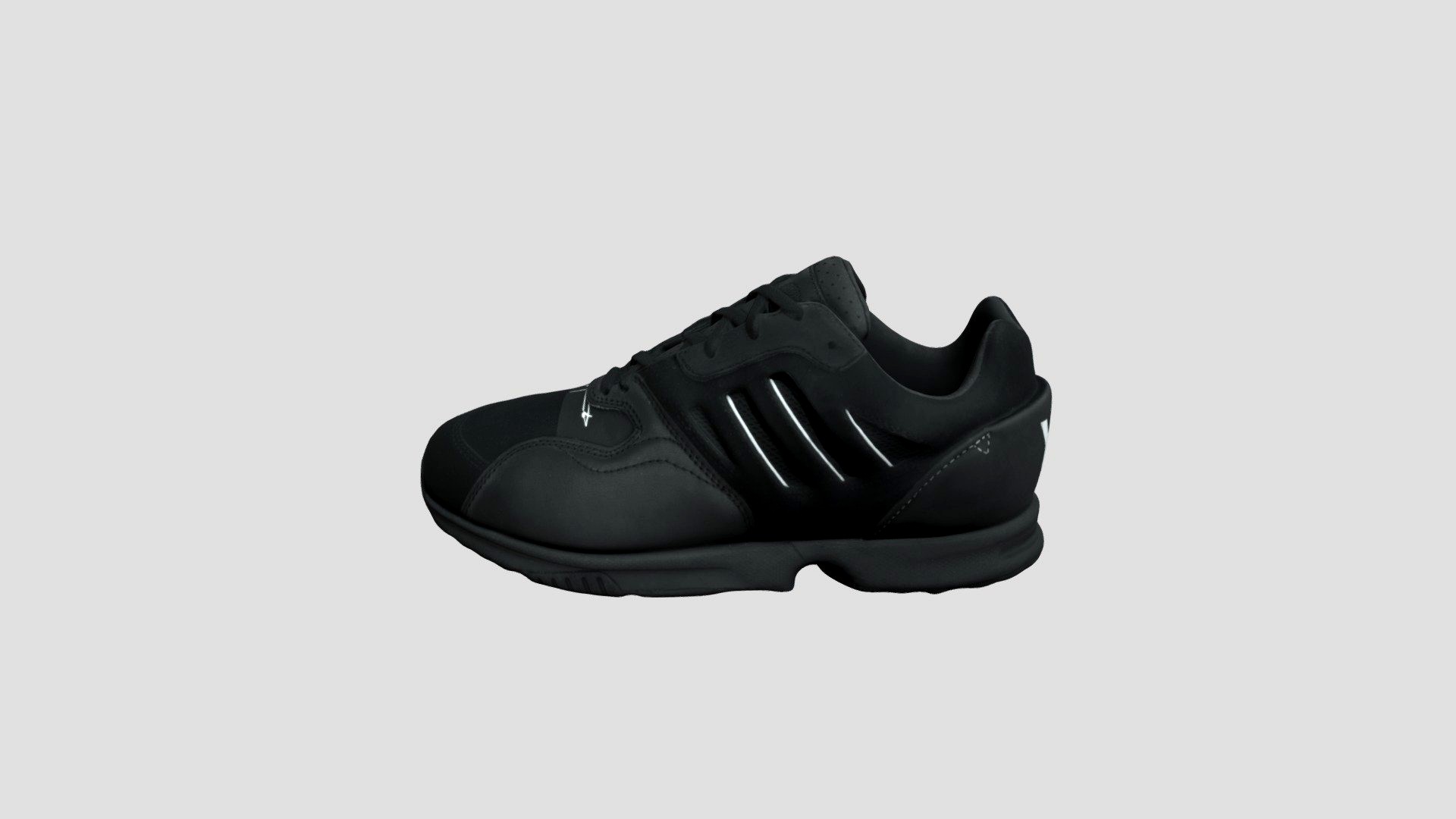 Adidas Y-3 ZX Run 黑灰色_EF2558