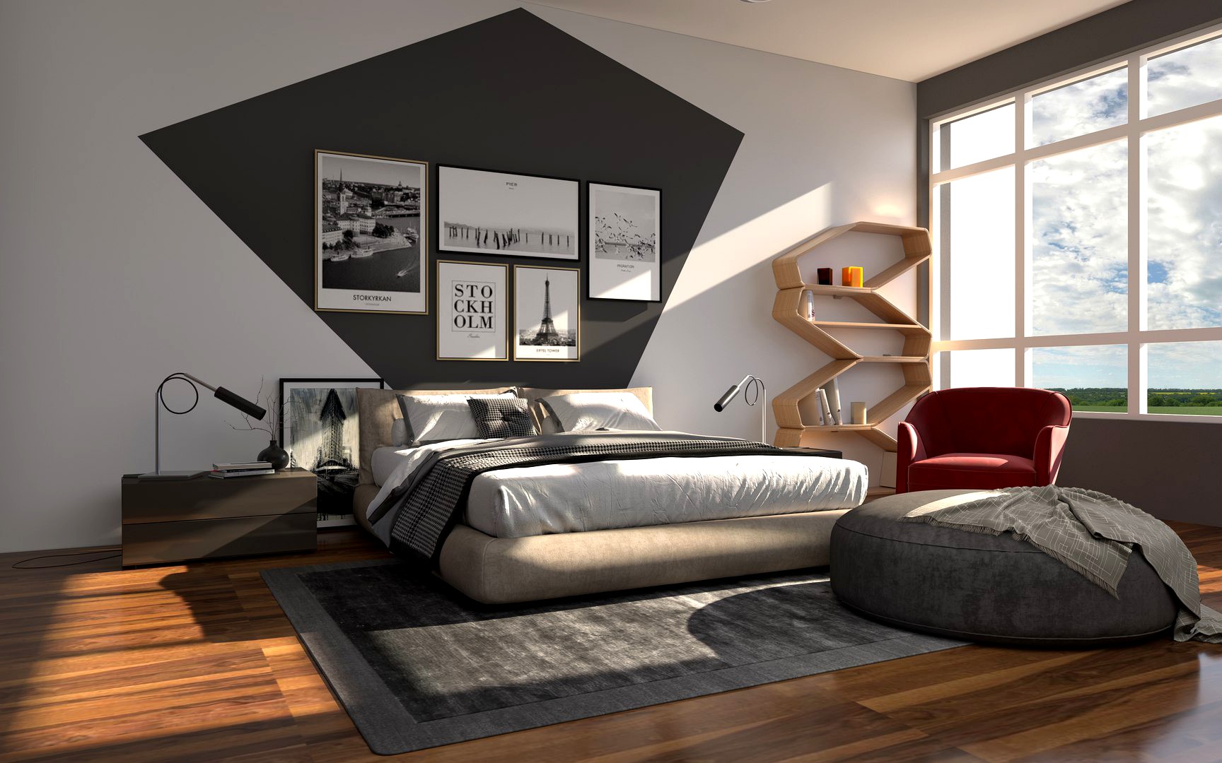 Modern Bedroom vol2