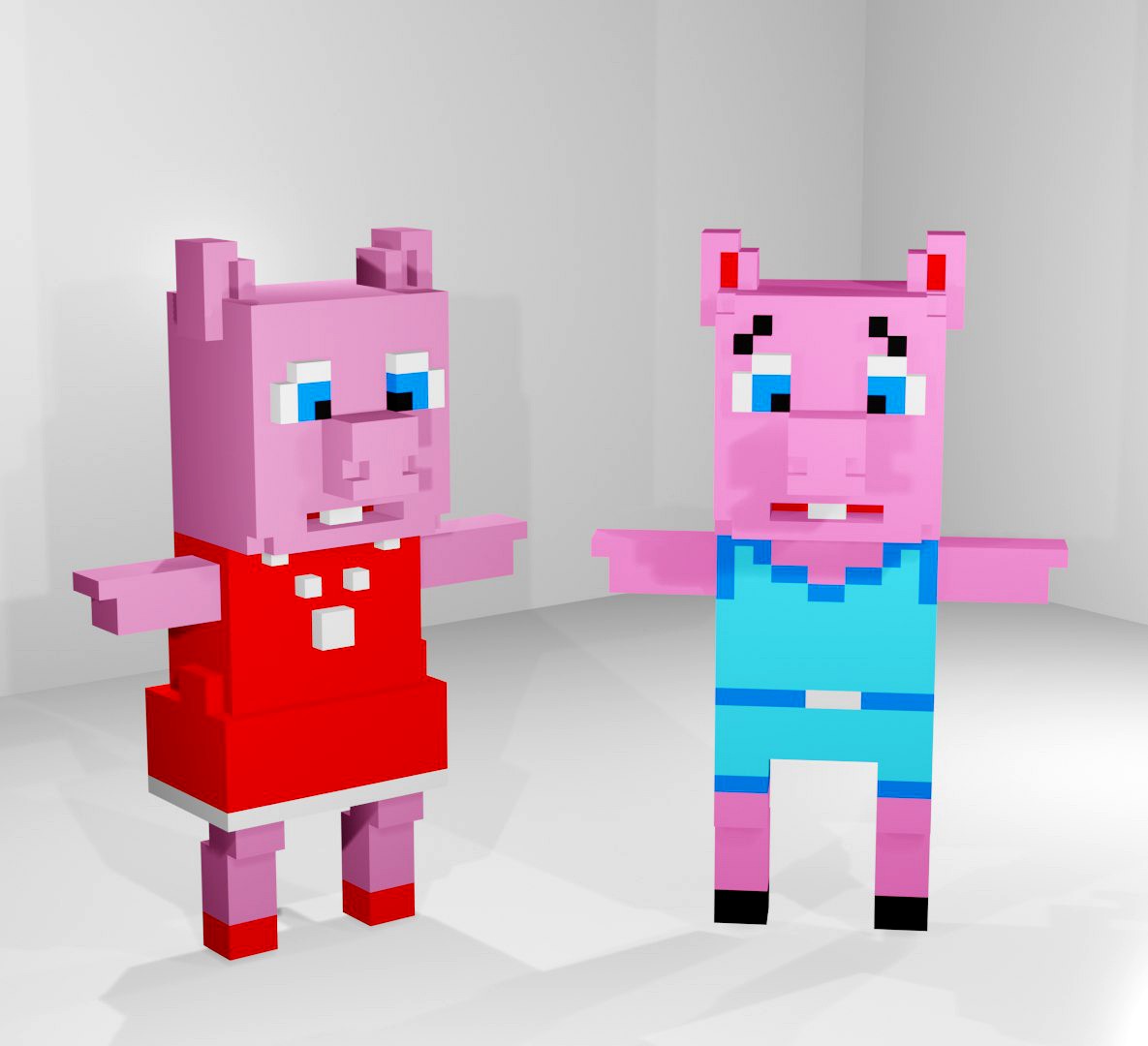 Pigs Couple