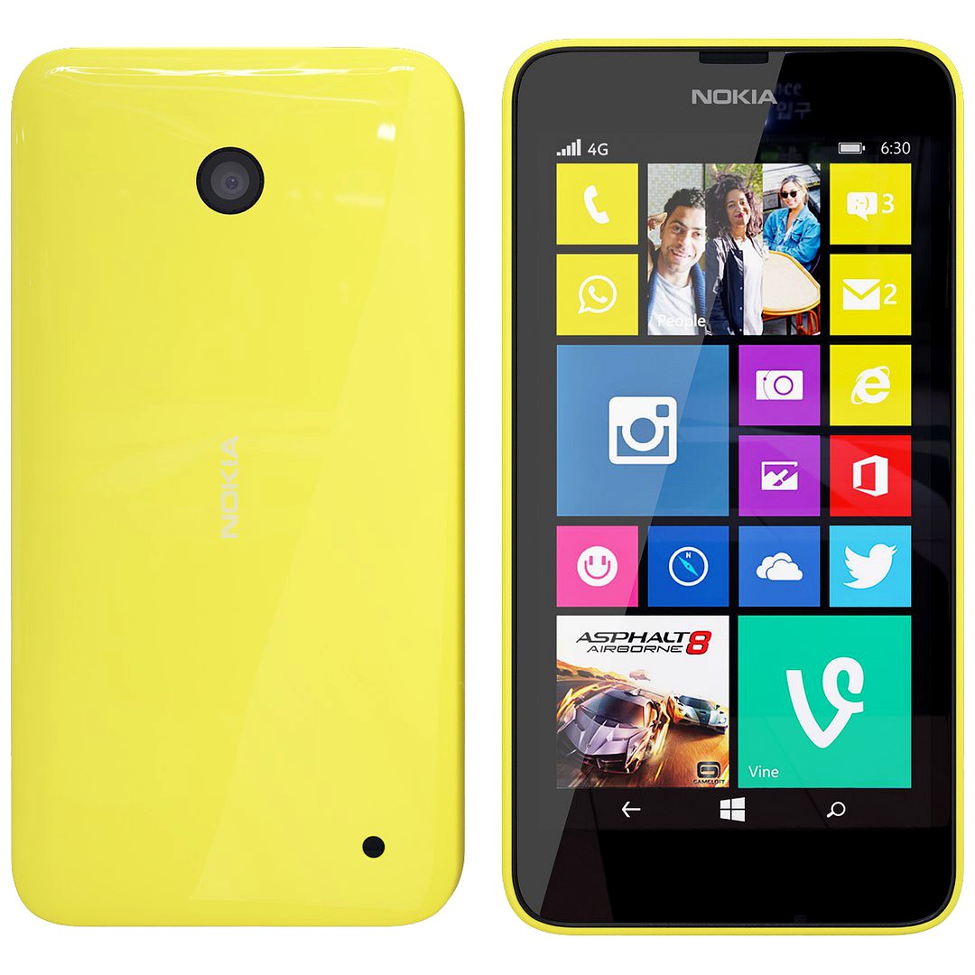 Nokia 635 yellow