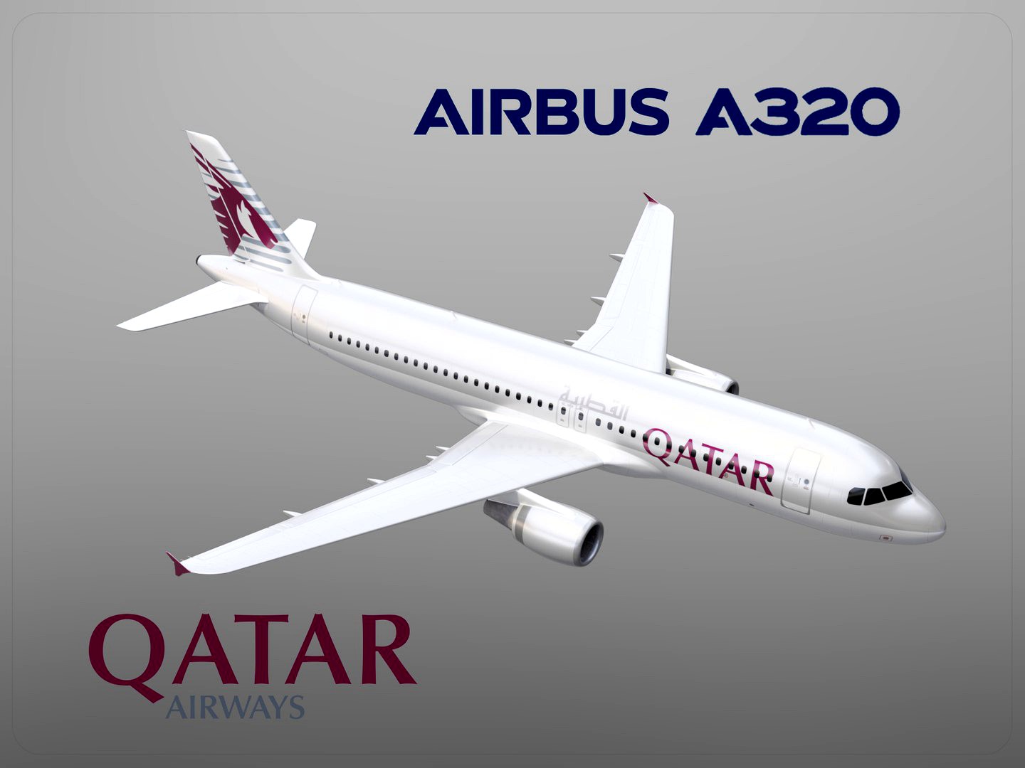 Airbus A320 Qatar airways