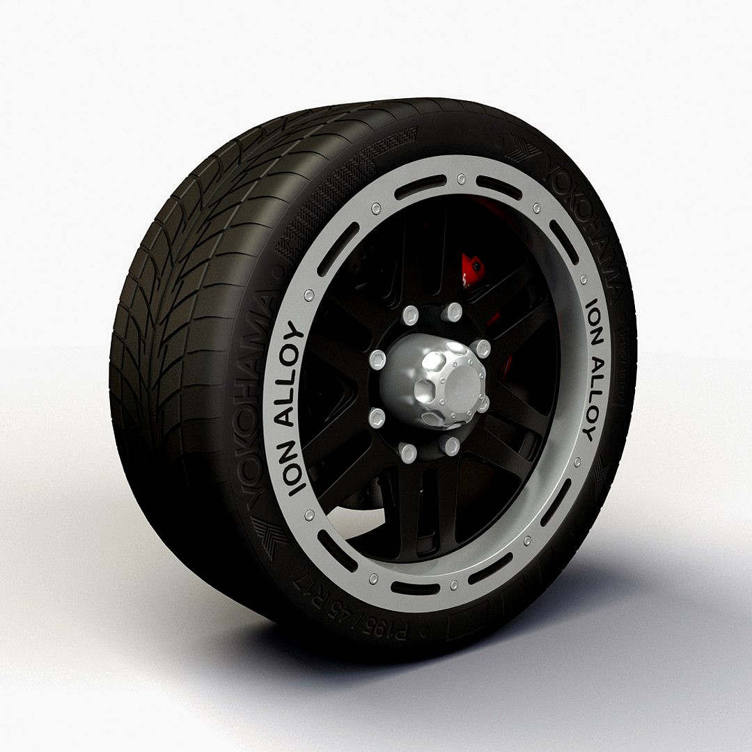 Wheel Alloy Ion 133 rims and tyre