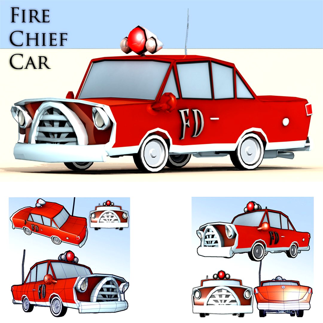 Fire Chief Car