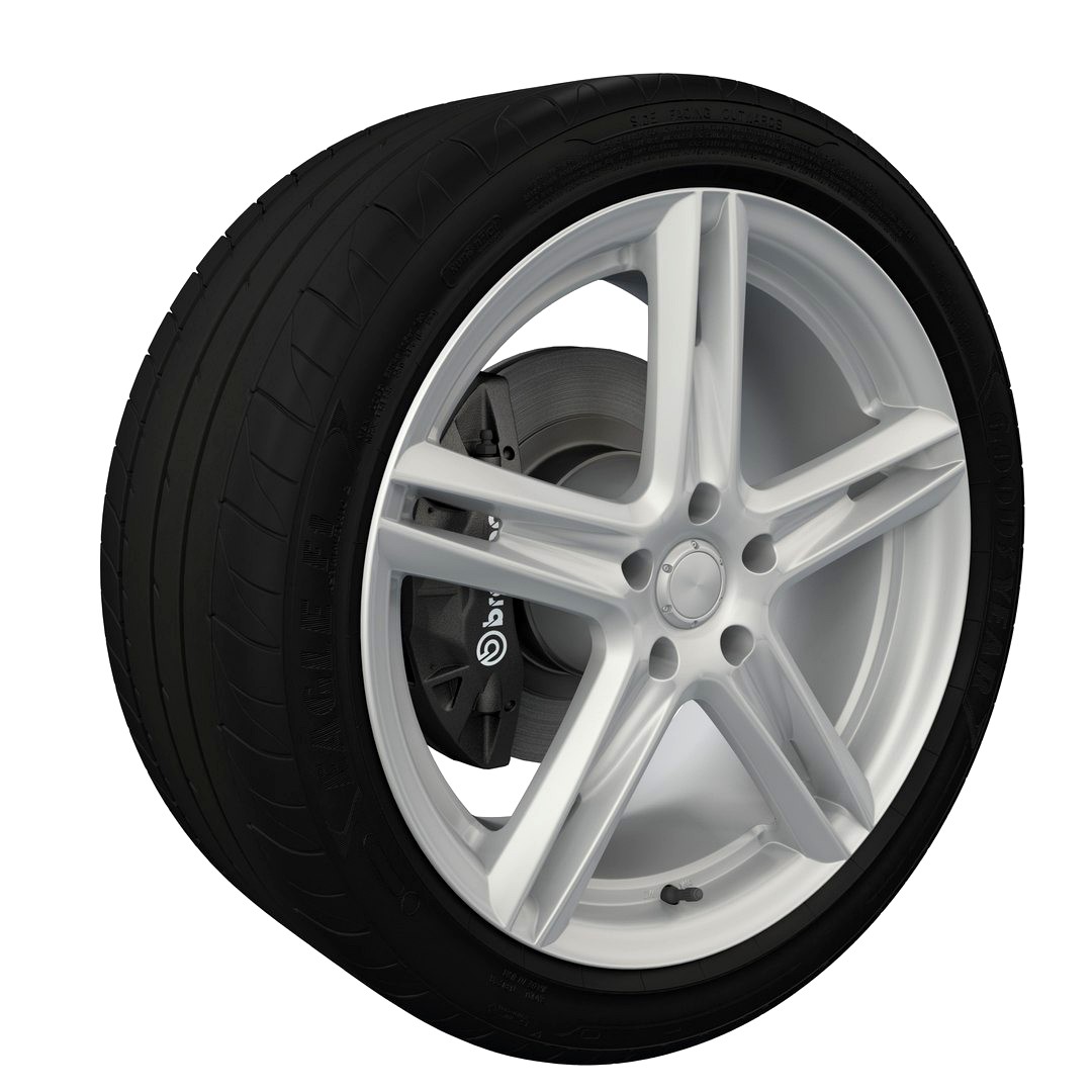 Wheel with Tire Goodyear Eagle F1