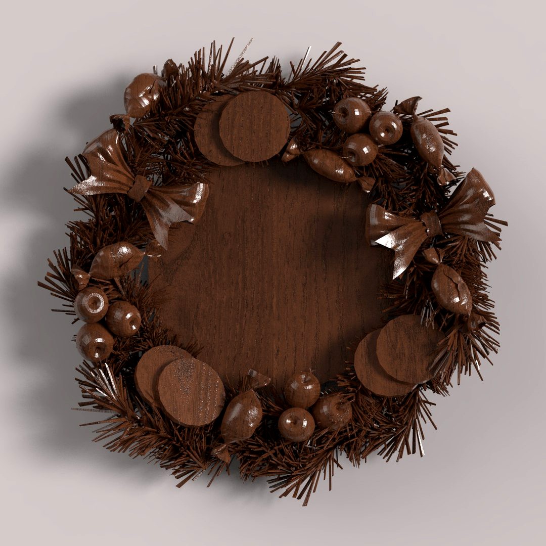 Carved Wreath