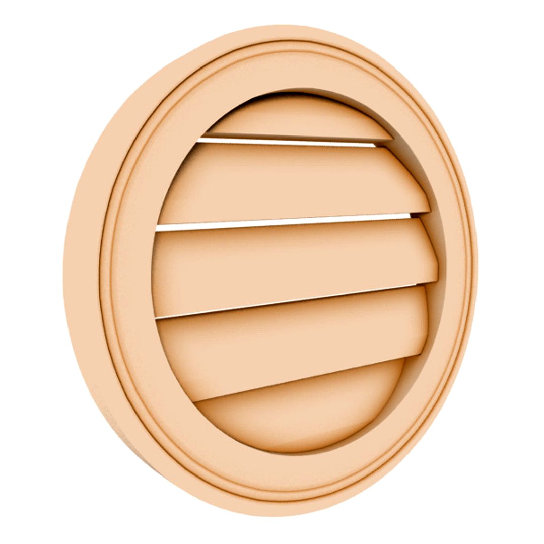 Round Louver 1 - 12 inch