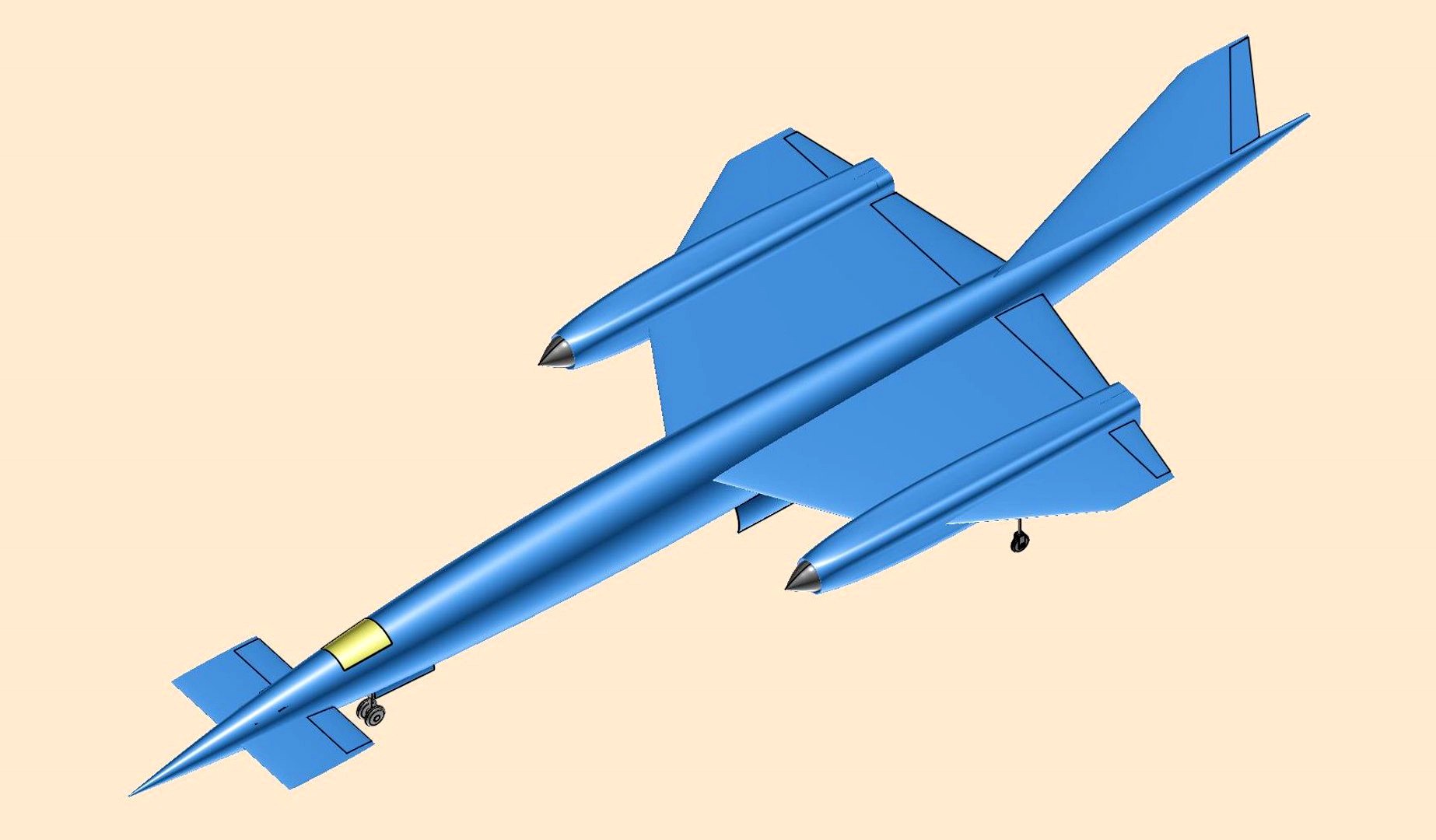Avro 730 Mach 3 Recon Aircraft Conceptual Design