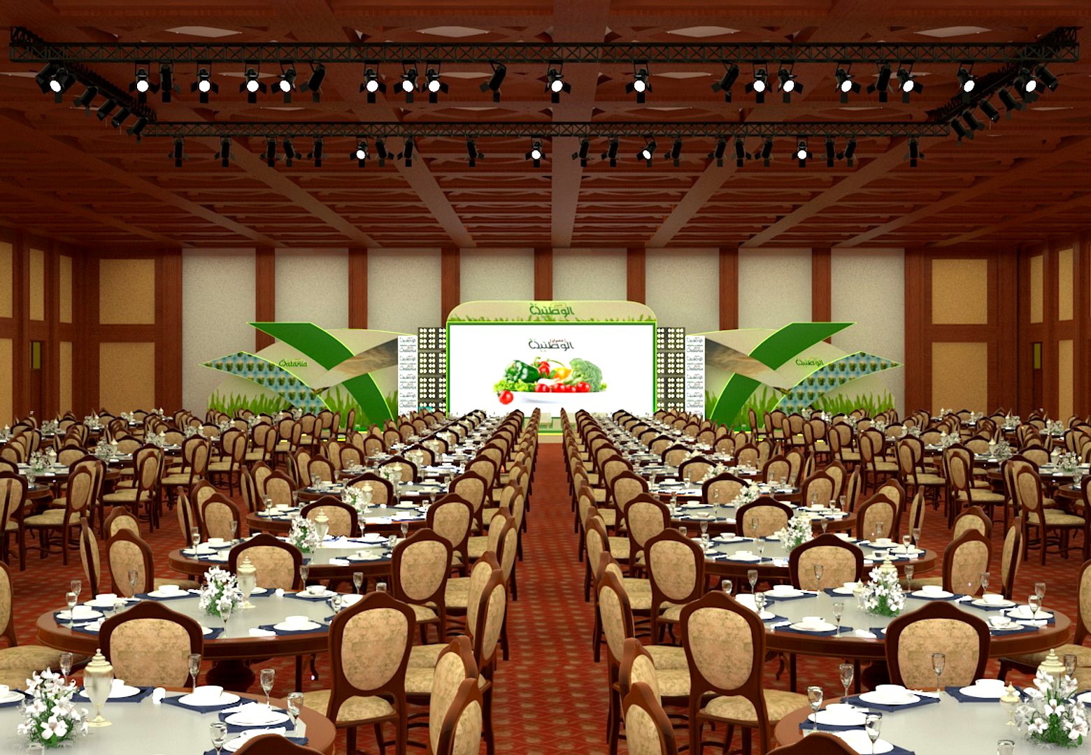 Event Stage in hall