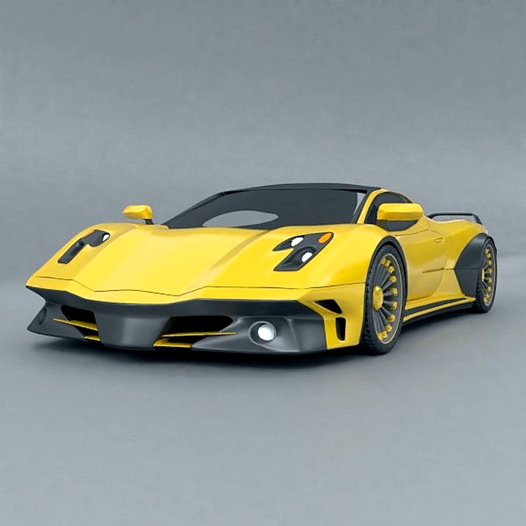 Hyper wasp supercar concept