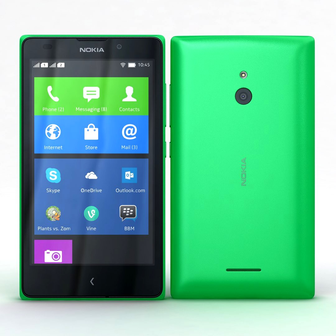 Nokia XL and XL Dual Bright Green