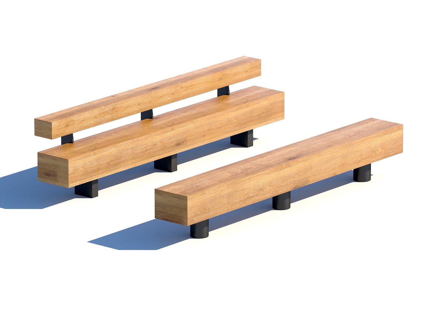timber wood bench