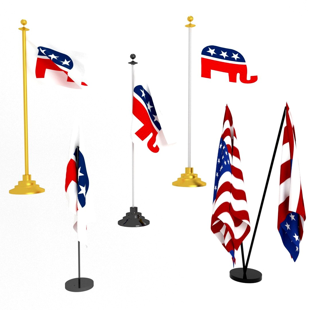 republican party flag