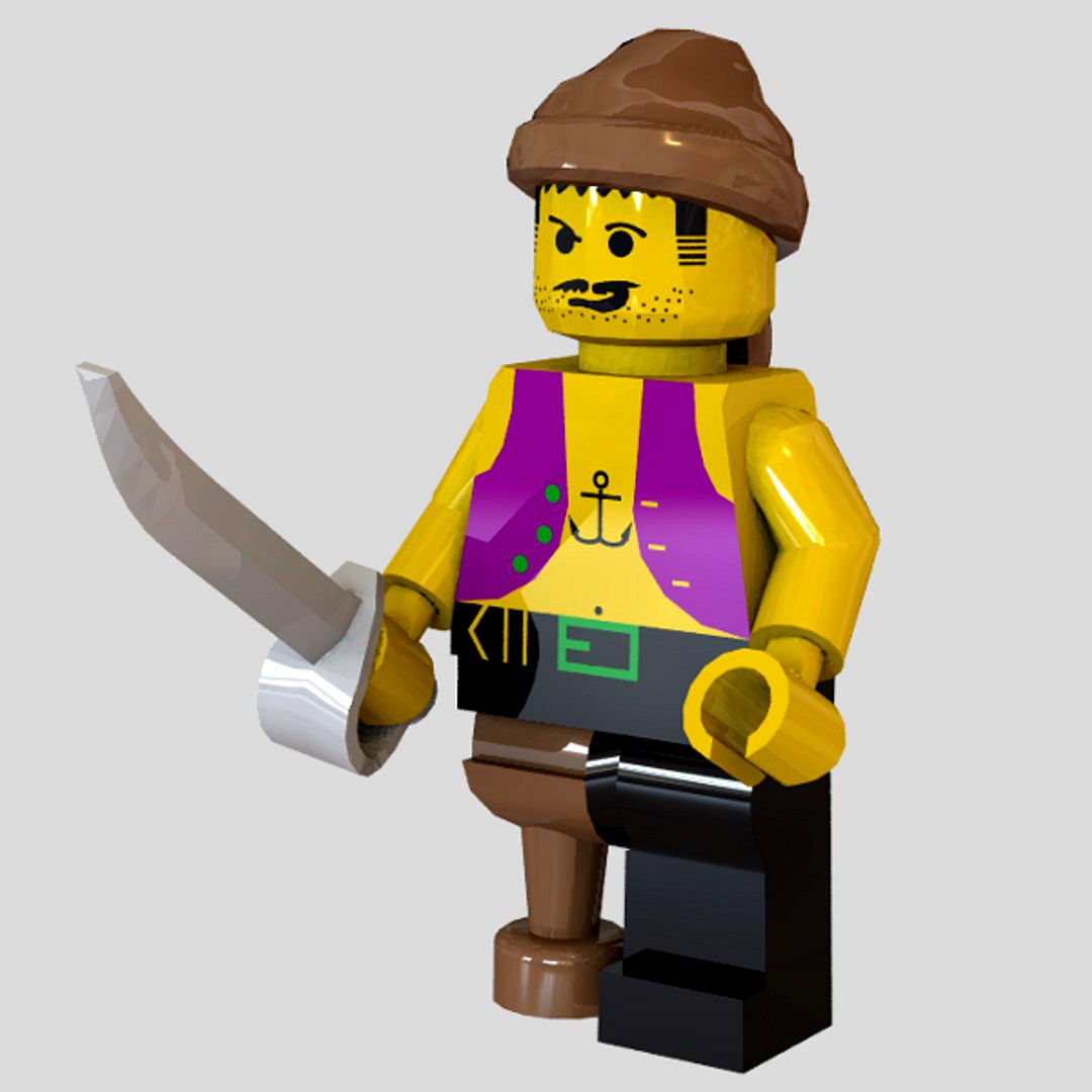 Lego Pirate Minifigure