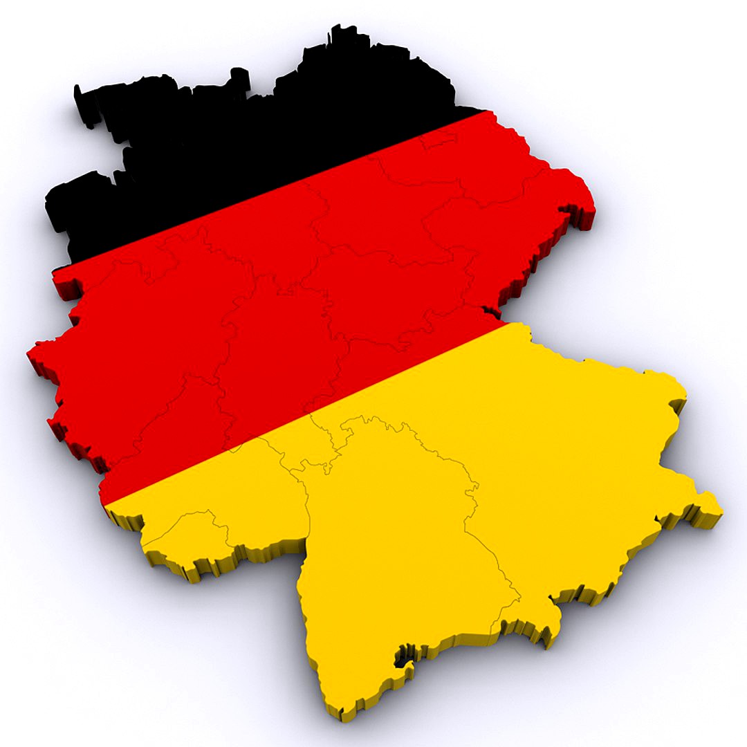 Map of Germany