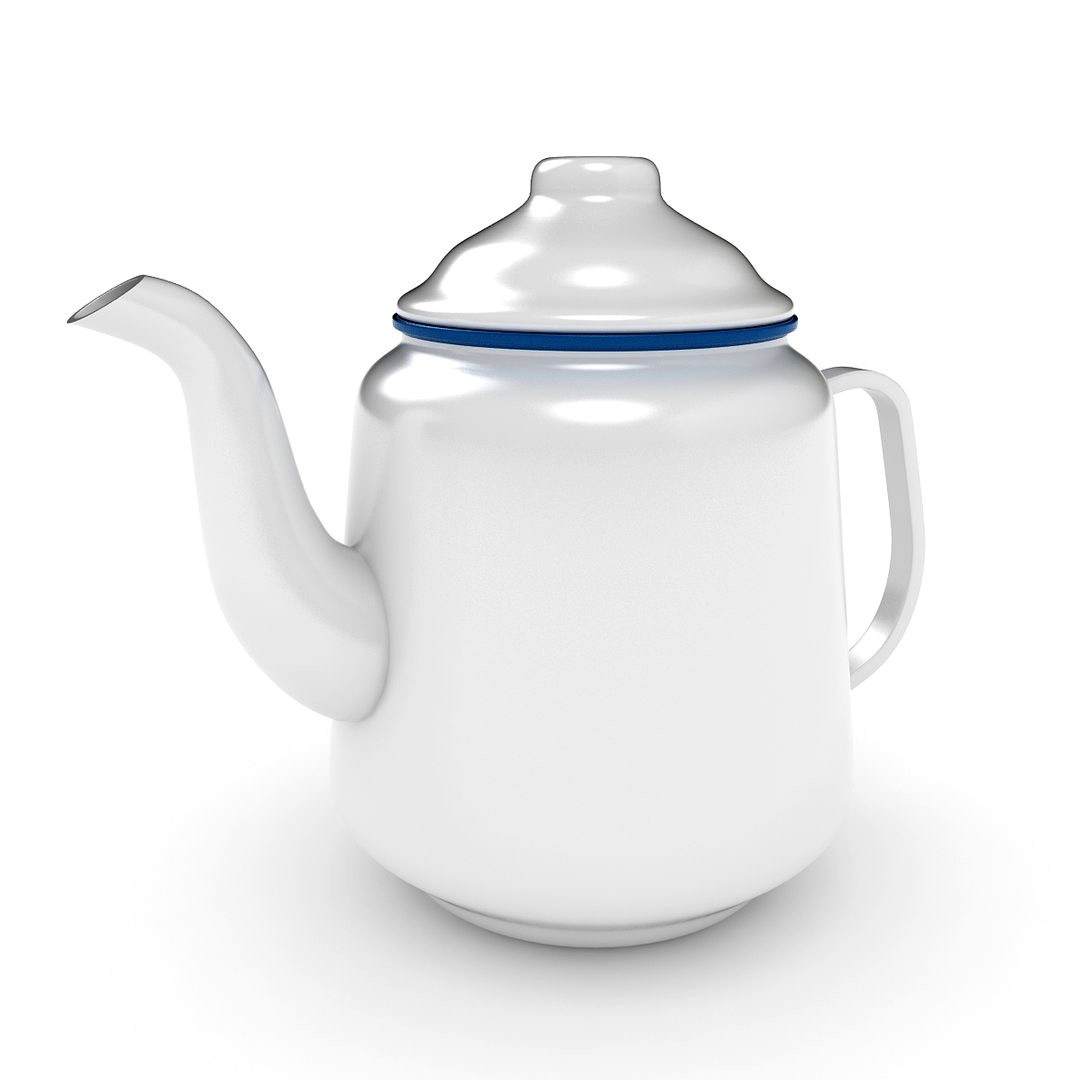 Enamel Teapot