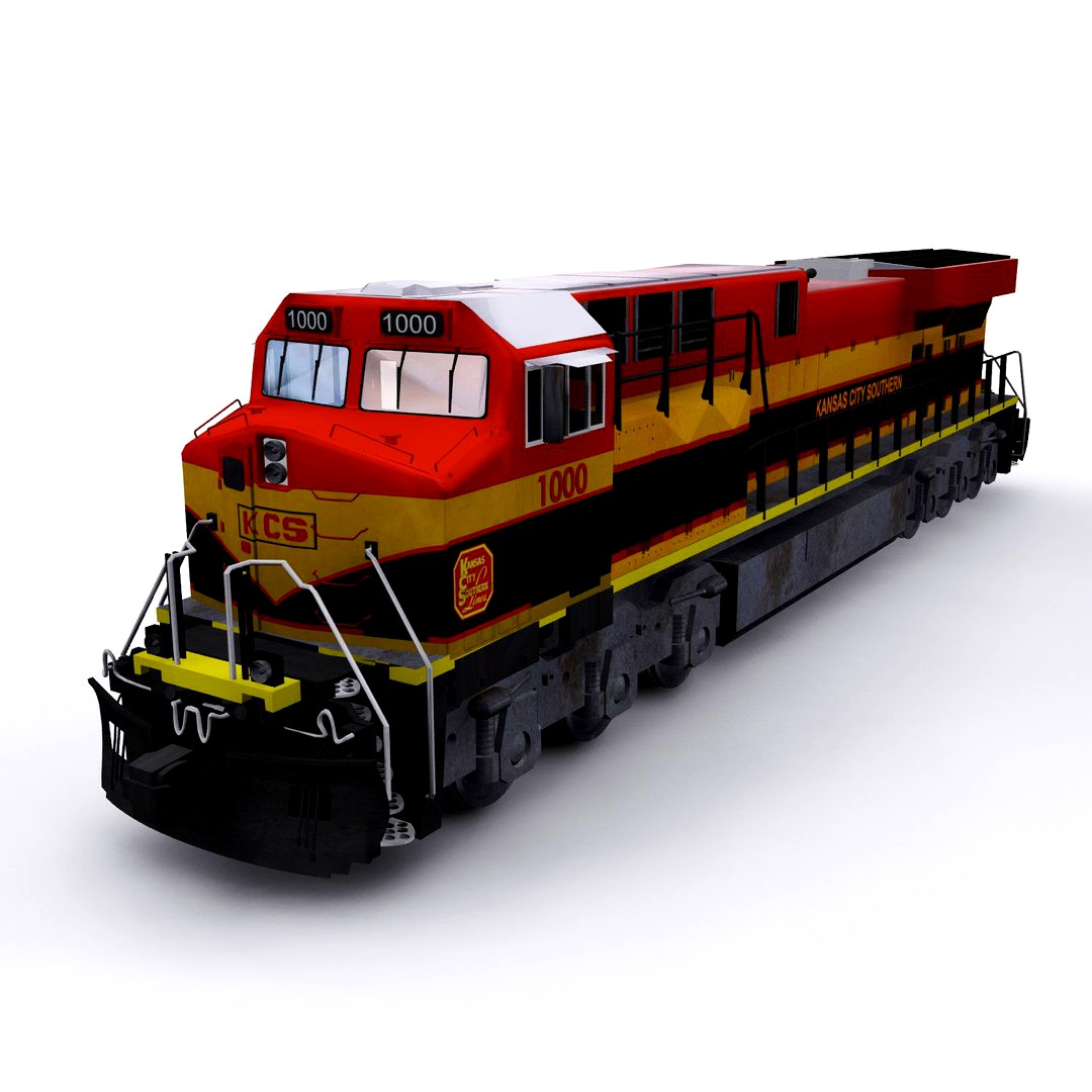 GE locomotive KCS