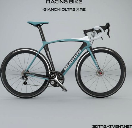 Bianchi Oltre XR2 Racing Bike 3D Model