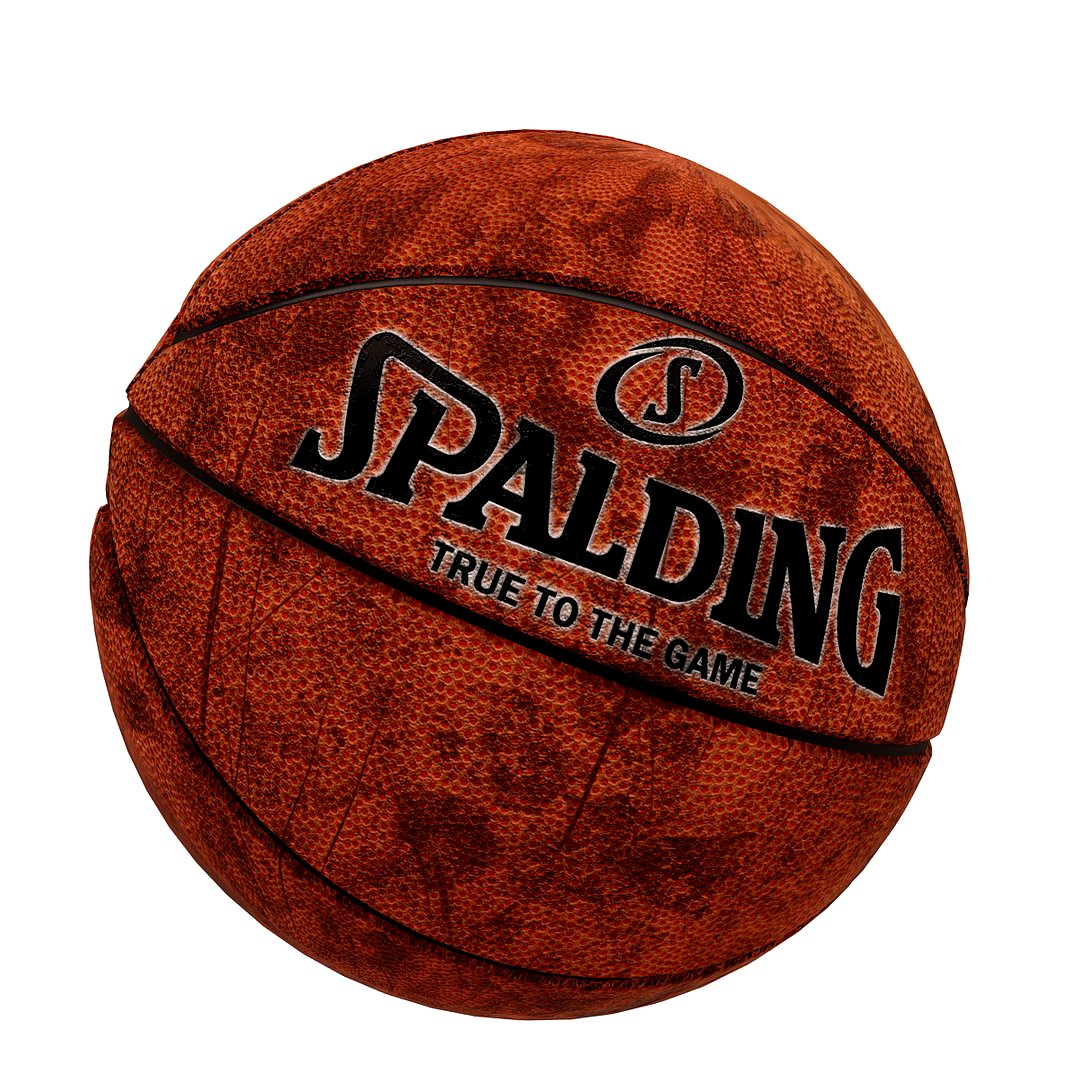 Spalding Basketball Ball Dirty