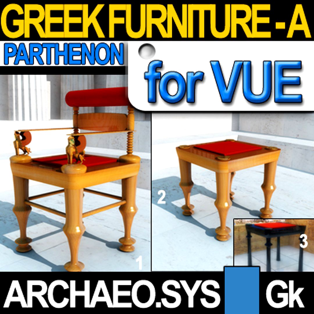 Greek Parthenon Furniture [448-438 BC]
