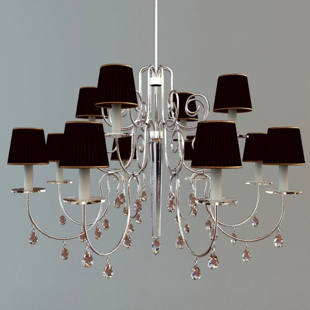 Detailed Photoreal Chandelier
