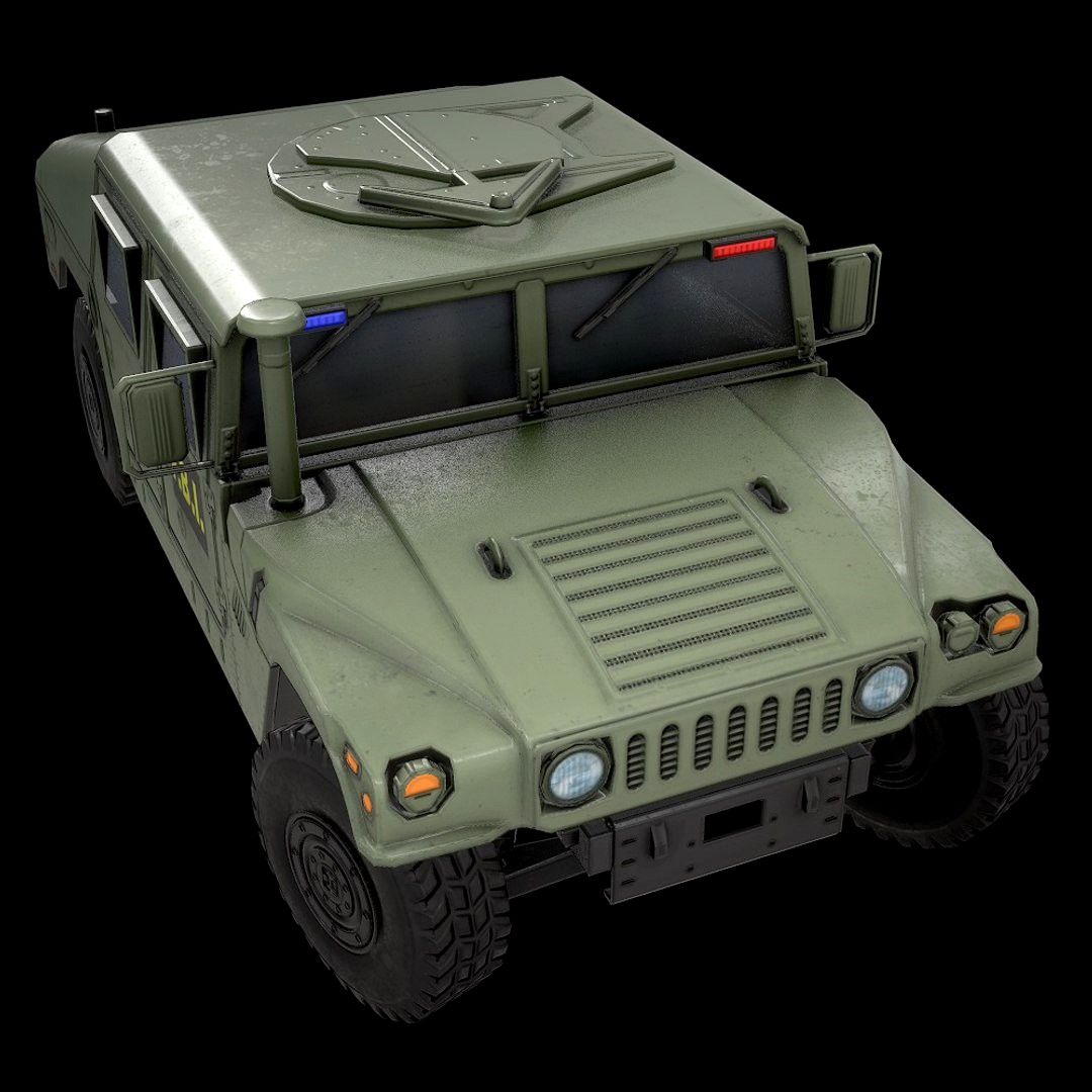 HUMVEE M1045 GREEN FBI