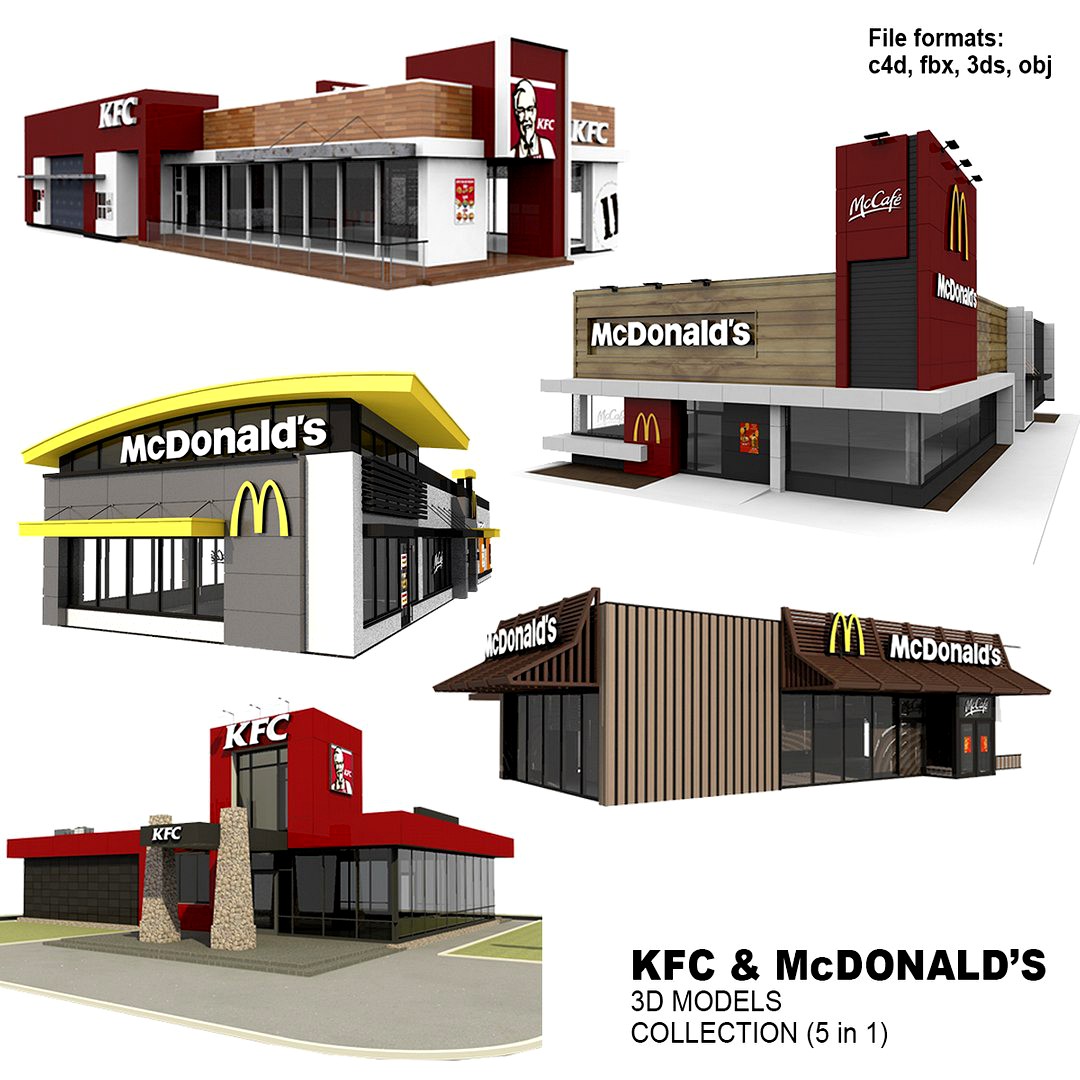 KFC & McDonalds 5 in 1 Collection (Vol.2)