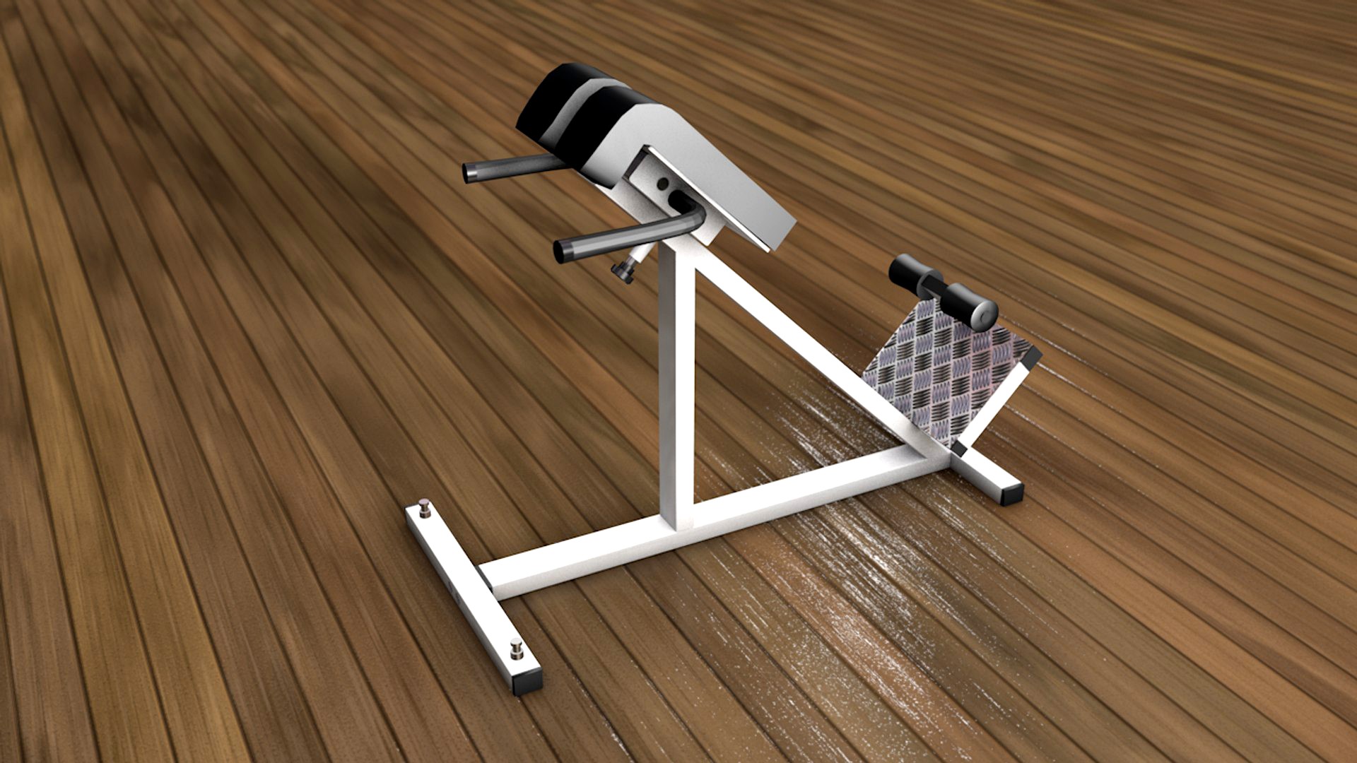 Lumbar Gym Equipment Training Back Machine