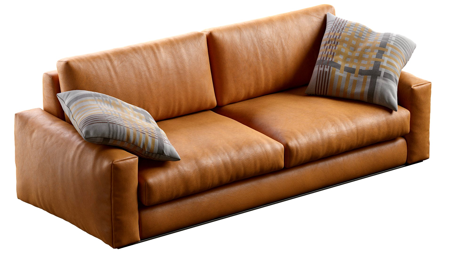 Leather Sofa 810 FLY By Vibieffe
