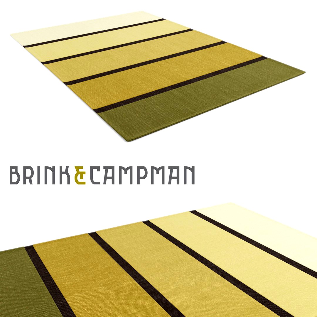 Brink & Campman tapis tufté main blanc Luna