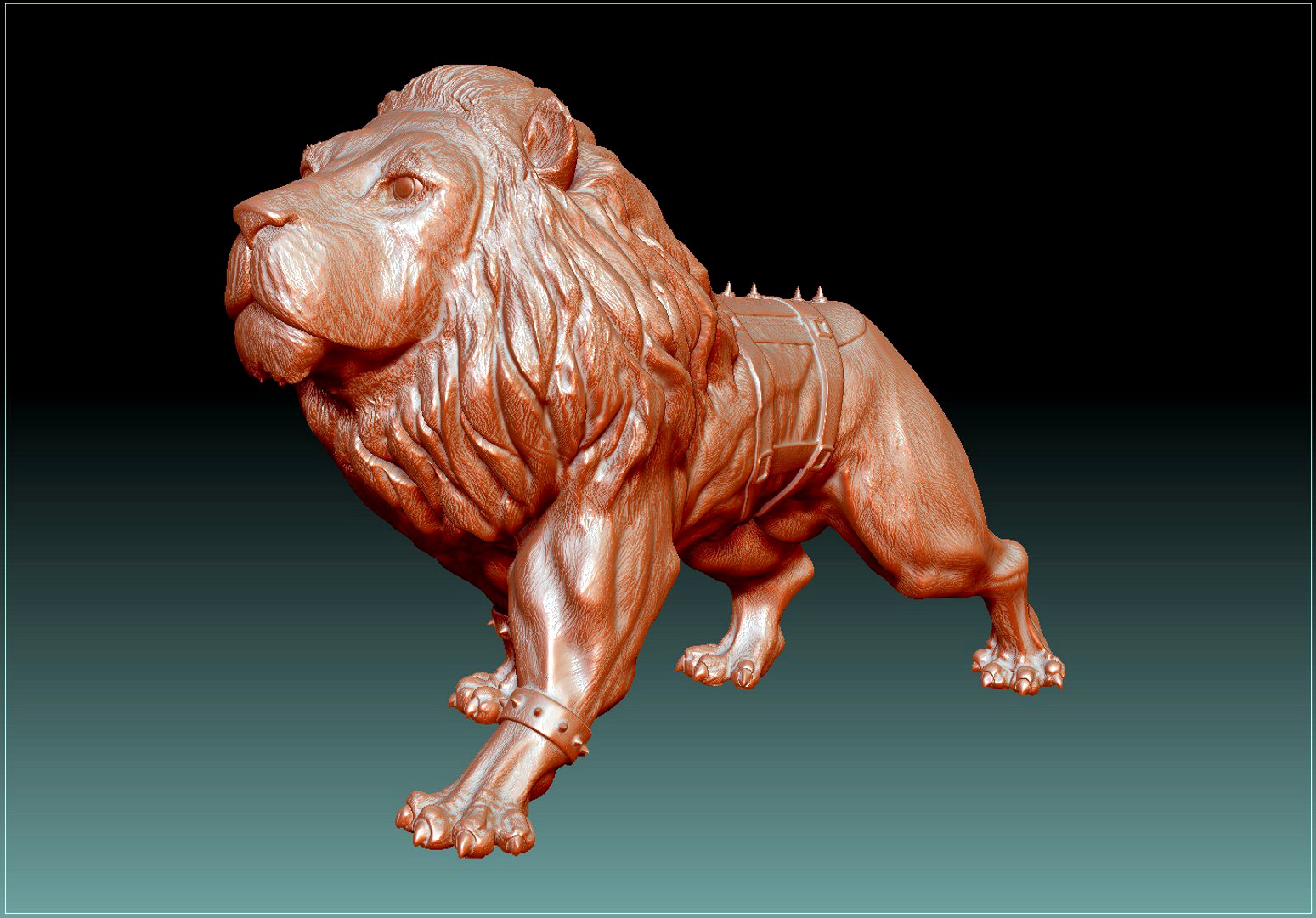 Lion stl