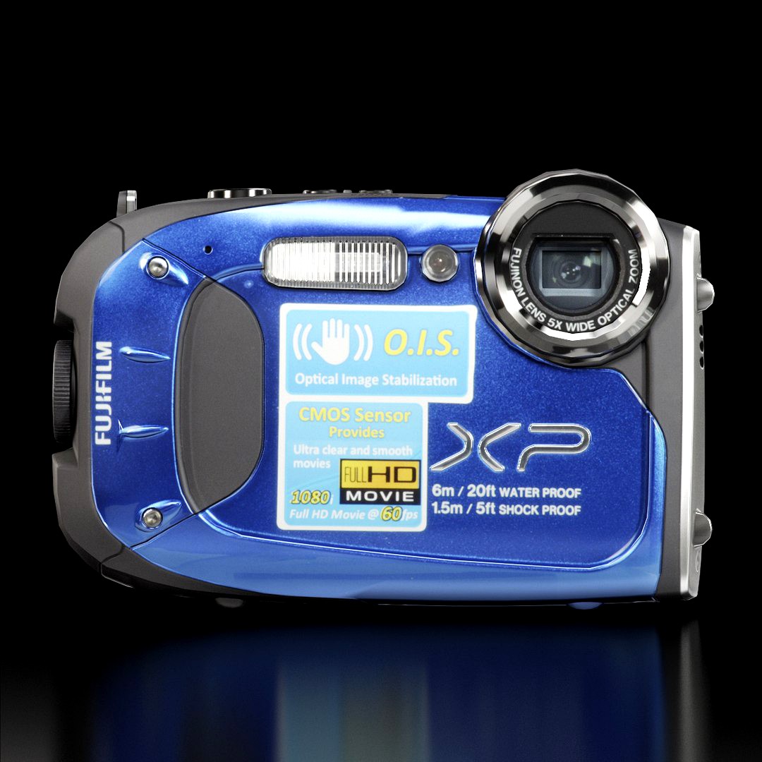 Fujifilm FinePix XP60 Blue rugged and proof digital camera