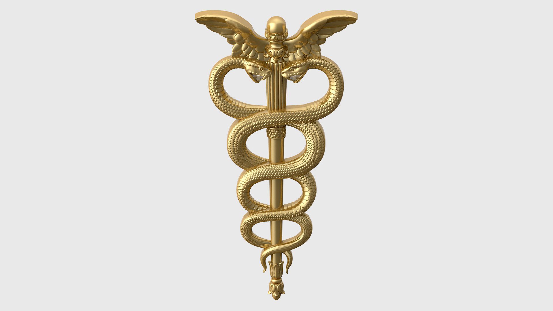 Relief Caduceus