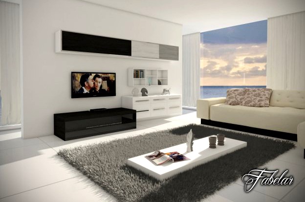 Living room 12 3D Model