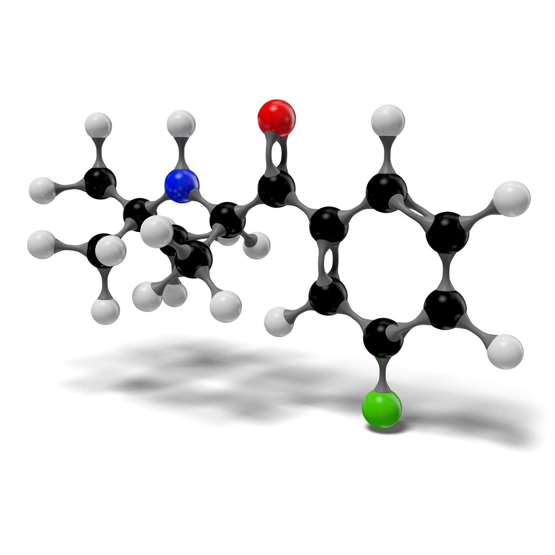 Bupropion Molecular  C13H18ClNO