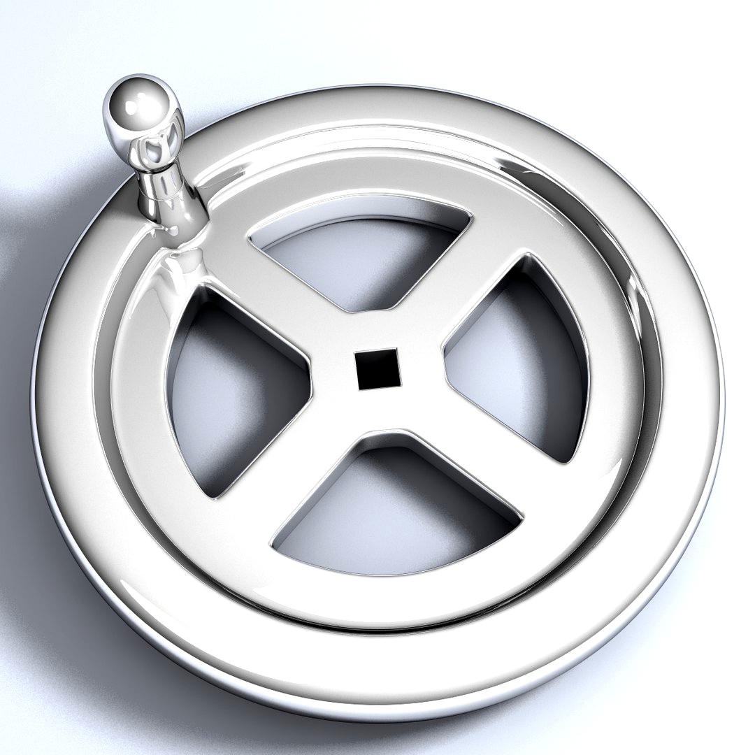 Crank Wheel Highpoly