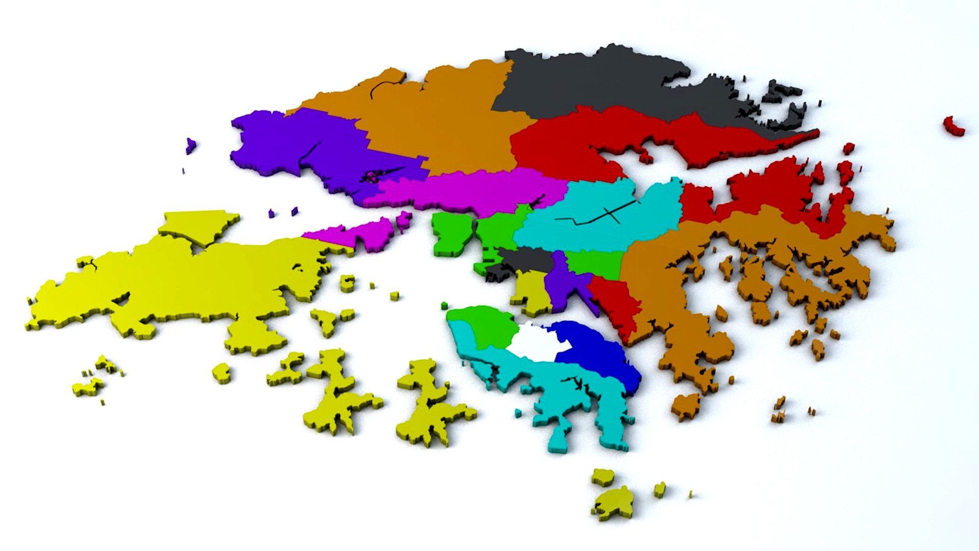 Hong Kong 18 Districts