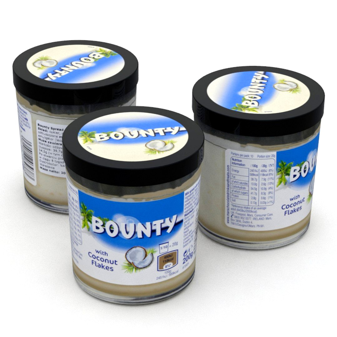 Bounty Cream Jar 200g