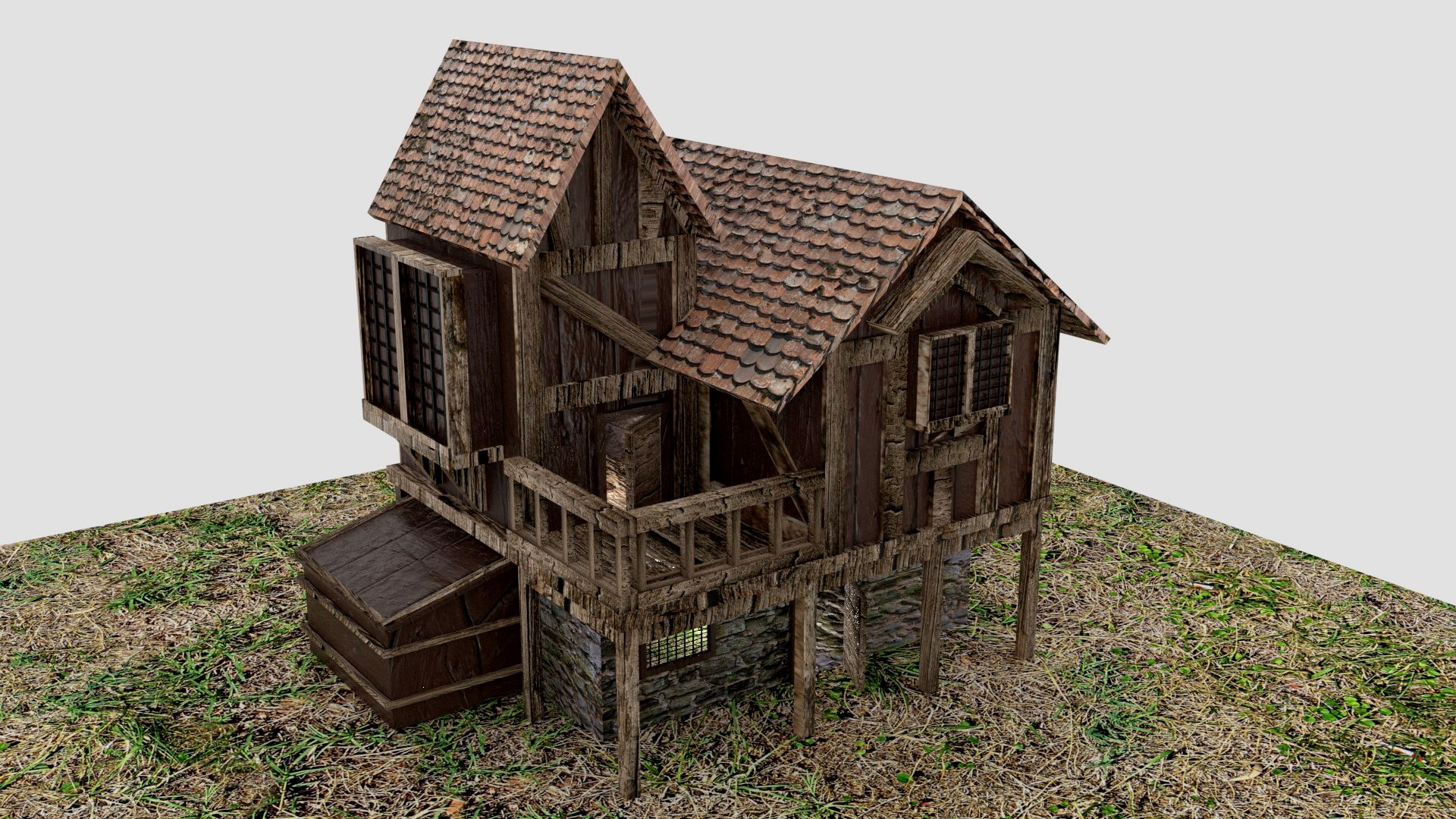 medieval house 4K