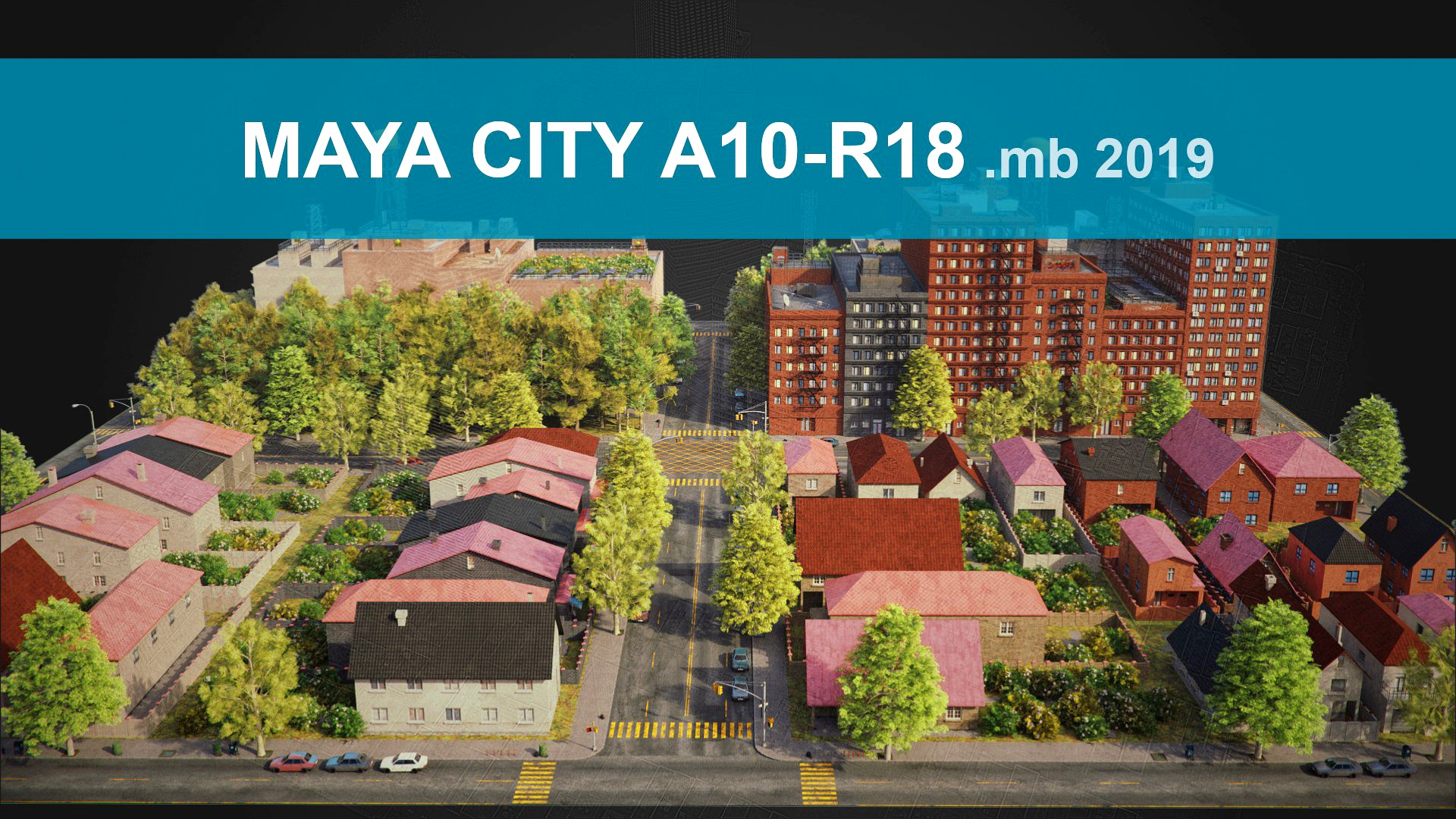 City District A10-R18 MAYA