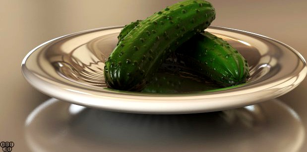 Pickle  Cornichon 3D Model