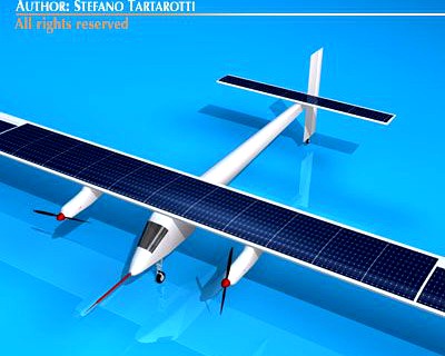 Solar impulse 3D Model
