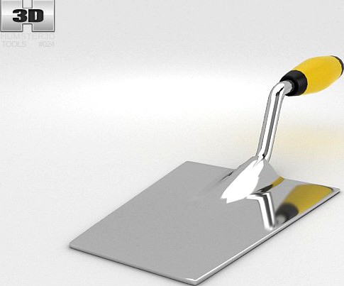 Bucket Trowel 3D Model