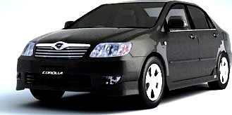 Toyota corolla 3D Model
