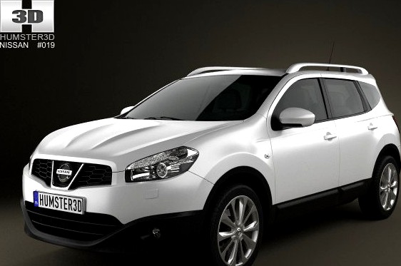 Nissan Qashqai2 2010 3D Model