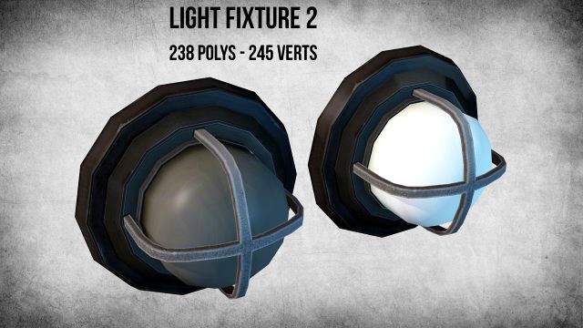 Light Fixture 02 3D Model