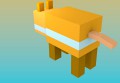 Download free Hamster pixel and blocky minecraft rigged 3D Model