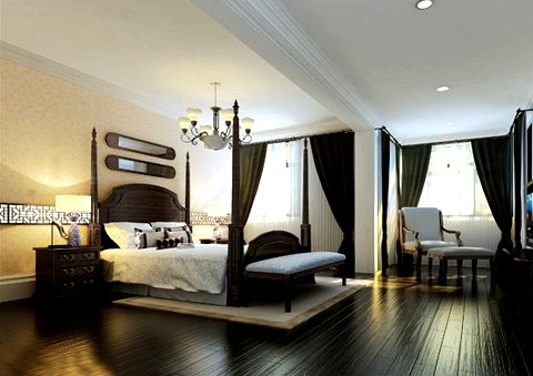 Photorealistic Bedroom 027 3D Model