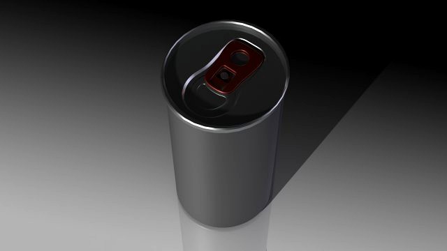 Energy Drink Can 3D Model